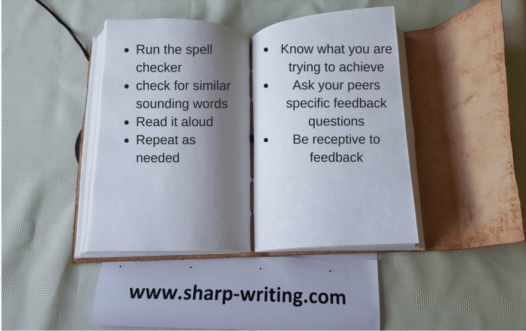 Just a short list of the process I go through when editing